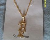 Colar Menino Folheado A Ouro